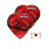 Assorted Elmer Chocolates in Heart-Shaped Boxes, Perfect for Valentine's Day Gifts (Made in USA)|Happy Valentine card TO: /FROM INCLUDED (Assorted ELMER CHOCOLATE (2 Pack)