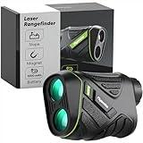 Flysocks Golf Rangefinder with Slope, 1200 Yards Laser Range Finder, 7X Magnification, Rechargeable Range Finders Golfing with Flagpole Lock Vibration, Magnetic Strip, Golf Accessories for Hunting