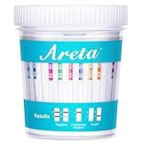 Areta Multi-Drug Test Cup: 14 Panel at Home Drug Test Kit, Testing 14 Drugs BUP,THC,OPI 2000, AMP,BAR,BZO,COC,MET,MDMA,MTD,OXY,PCP,PPX,TCA-#ACDOA-1144-5 Pack