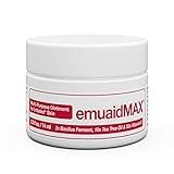 emuaid EMUAIDMAX Ointment for Itchy Skin, Maximum Strength Treatment for Athlete's Foot, Psoriasis, Jock Itch, Rash, Eczema, Cold Sores, Blisters, and Yeast Infection, 2oz