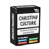 Kulture Games Christian Culture - The Game of Christian Conversations - Fun & Thought Provoking Conversation Starters About God, Christianity & Life – Christian Cards for Bible Study or Youth Groups