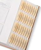 Mr. Pen- Bible Tabs, 75 Tabs, Transparent Cappuccino Laminated Bible Tabs for Women and Men, Bible Tabs for Study Bible Index Tabs, Bible Labels Tabs, Mr Pen Bible Tabs for Women Study Bible