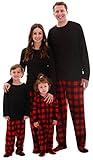 #followme Family Pajamas Microfleece Mens Pajama Set 6752-10195-L