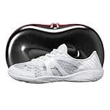 Nfinity Vengeance White Cheer Shoes for Youth Girls – High-Performance Breathable Sneakers for Cheerleading, Dance, and Sports Training – Lightweight and Durable for Competition