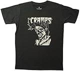 Lectro Men's The Cramps American Punk Band T-Shirt XL Dark Grey