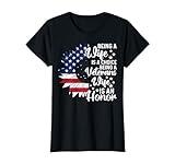 Patriotic Veterans Day Being A Veterans Wife Is An Honor T-Shirt for Women