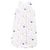 TADO MUSLIN Toddler Sleep Sack for 2-4T Baby, Organic Cotton Wearable Blanket for Boys and Girls 0.5 TOG 2-Way Zipper Soft 4 Layers X-Large Deer