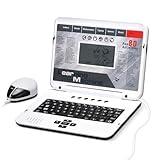 LESHITIAN Kids Laptop - 80 Learning Modes to Learn Alphabet, Words, Mathematics, Play Games and Music - Toy for Children Ages 5+