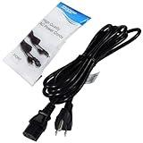 HQRP 10ft AC Power Cord Compatible with Brother MFC-8890DW MFC-8910DW MFC-8950DW MFC-8950DWT MFC-9130CW MFC-9330CDW MFC-8890DW MFC-8910DW MFC-8950DW Copier Printer Mains Cable Plug Wire, UL Listed