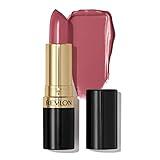 Revlon Super Lustrous Lipstick, Lip Makeup Gift, Stocking Stuffers for Women, Creamy, Moisturized Feel in Mauves & Trends, Sassy Mauve (463), 0.15 oz