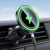 Lamicall for MagSafe Car Mount Charger - [2024 Ultra Magnet] 15W Wireless Car Phone Holder Charger - HandsFree Magnetic Phone Holders for Your Car Vent for iPhone 16 15 14 13 Pro Max Mag Safe Case