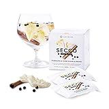 Secco’s Pineapple and Cassia Bark Drink Infusion – Hand Picked Fruits, Spices and Botanicals in Individual Packets for Gin & Tonics, Cocktails, Mocktails, Sodas and Sparkling Water (Box of 8 Packets)