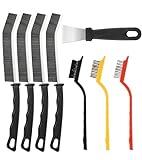 Crevice Cleaning Brush,8 Pcs Cleaning Supplies,Hard Bristle Crevice Cleaning Brush,Crevice Cleaning Brushes for Household Use Bathroom Tiles Kitchen Practical and Durable