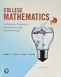 College Mathematics for Business, Economics, Life Sciences, and Social Sciences