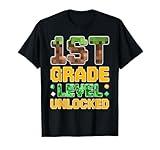 Back to School 1st Grade Boys Gamer First Day of First Grade T-Shirt