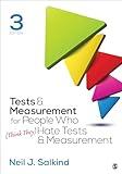 Tests & Measurement for People Who (Think They) Hate Tests & Measurement