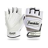 Franklin Sports Pickleball Gloves - Men's + Women's Adult Size Gloves - Right Hand Glove for Pickleball + Racquetball - Gear + Accessories - Righty - White - Adult Large