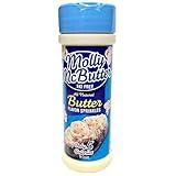 Molly McButter, Natural Butter Flavor Sprinkles, 2oz Container (Pack of 3)