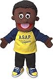 14" Always Say a Prayer, Black Boy, Christian Ministry Hand Puppet