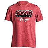 Sport Your Gear Southeast Missouri State University Redhawks SEMO Mom Proud Parent T-Shirt - Red Heather - Medium