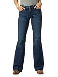 Wrangler womens Retro Mae Mid Rise Wide Leg Trouser Jeans, Sophia, 3 30 US
