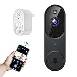 Orbitell Wireless Wi-Fi Video Doorbell Camera with Two Way Audio, AI Motion Detection, Night Vision and Cloud Storage