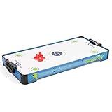 Sport Squad HX40 40 inch Table Top Air Hockey Table for Kids and Adults - Electric Motor Fan - Includes 2 Pushers and 2 Air Hockey Pucks - Great for Playing on The Floor, Tabletop, or Dorm Room