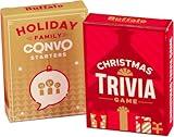 Buffalo Games - Holiday Family Card Game 2 Pack - Holiday Conversation Starters and Trivia - Family Game Night Staple - Ages 6 and Up