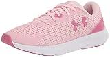 Under Armour Women's Surge 3 Sneaker, (603) Prime Pink/Prime Pink/Pace Pink, 11