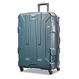 Samsonite Centric Hardside Expandable Luggage with Spinner Wheels, Teal, Checked-Large 28-Inch