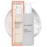 Honest Beauty Gentle Gel Daily Face Cleanser | Calms, Refreshes, + Hydrates | Vegan + Safe for Sensitive Skin | 5 fl oz