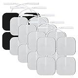 TENS Unit Replacement Pads, Self-Adhesive Electrode 20PCS, 2"x2" Electrode Pads for Muscle Stimulator Massager, Self-Adhesive TENS Pads for Electrotherapy