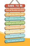 Mental Health Therapy Home Decor, Wooden Hanging Inspirational Wall Art For Counseling Office, Positive Affirmations Psychology Reminders Feelings For Living Room Bedroom Counseling Classroom