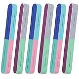 IFUNSON Professional Nail Buffer Block, Nail Buffer for Natural Nails, All-in-One Smooth & Buff & Shine for Nail Care, 6 Pack