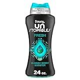 Downy Unstopables In Wash Scent Booster Beads, Fresh Scent, 24 oz, Laundry Beads for Odor Protection (Packaging May Vary)