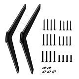 TV Legs for TCL TV Stand Legs for TCL 28 32 40 43 49 50 55 65 Inch Roku TV Legs Replacement Compatible with 28S405 32S305 40S325 43S425 43S431 50S431 50S435 55S425 TCL Roku TV Stand Legs with Screws