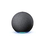 Amazon Echo (newest model), Alexa speaker with premium sound, Ideal for large bedrooms, living rooms and kitchens, Charcoal