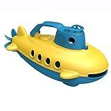 Green Toys Submarine - BPA, Phthalate Free Blue Watercraft with Spinning Rear Propeller Made from Recycled Materials. Safe Toys for Toddlers