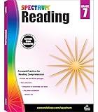 Spectrum Grade 7 Reading Workbook, Middle School Books With Nonfiction and Fiction Passages and Learning Activities, Classroom or Homeschool Curriculum