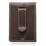 Timberland mens Slim Leather Front Pocket Credit Card Holder Travel Accessory Bi Fold Wallet, Brown (Money Clip) 2, One Size US