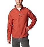 Columbia Men's Ascender Softshell Jacket, Warp Red, XX-Large