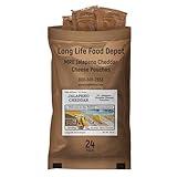 MRE Jalapeno Cheddar Cheese Spread (24-Pack) – Long Shelf Life – 2024+ Production Dates by Long Life Food Depot – Meals Ready to Eat