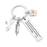 FFNMU Keychain Gift for Nurses - Graduation Appreciation Key Ring Accessory for Nursing Students and Medical Assistants - Birthday