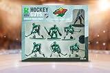Kaskey Kids NHL Hockey Guys, Minnesota Wild Single Team Pack, 7 Pieces in Each Set, Nostalgic Sports Action Figures for Imaginative Play, Toy Figurines, Ages 3 and Up