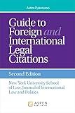 Guide to Foreign and International Legal Citation (Aspen Coursebook)