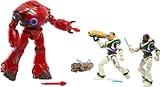 Mattel Disney Pixar Lightyear Set with 3 Action Figures, Space Rangers vs Robots Clash Pack with Buzz Lightyear, Izzy Hawthorne & Zyclops, 5-inch Scale