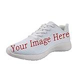 ZFRXIGN Custom Sneakers for Women Design Your Own Teen Girls Tennis Running Walking Shoes 8.5 Lightweight Casual Work Out Athletic Trainers