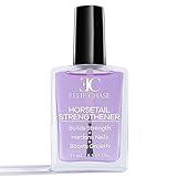 Ellie Chase Horsetail Nail Strengthener, Growth, Hardener, Repair Treatment Polish 0.5 OZ/Help Splits, Breaks, Thin, Weak, Chipped, Damaged, Cracked, Peeling Nails/Grow Strong Hard Thicker Nails
