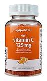 Amazon Basics Kids' Vitamin C 125mg Gummies, Orange, 60 Count, Immune Health, 2 Month Supply (Previously Solimo)