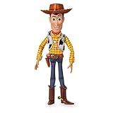 Disney Store Official Sheriff Woody Talking Action Figure from Toy Story, Features Sounds and Phrases from The Movies, Interacts with Other Figures and Toys